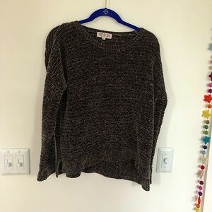 Soft and cozy juniper green sweater